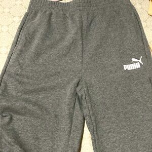 Grey Puma kids Pants